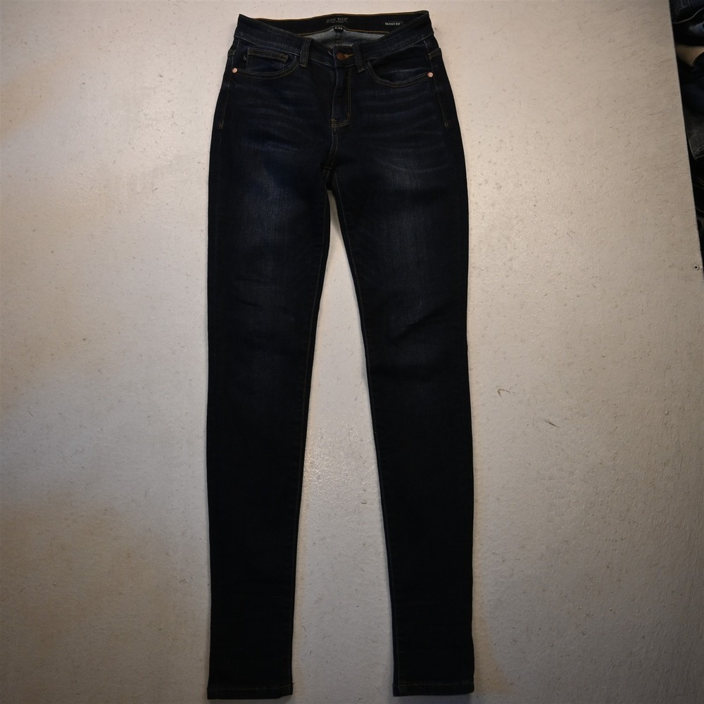 Judy Blue 3 Mid Rise Skinny Fit Rinse Stretch Denim Womens Jeans